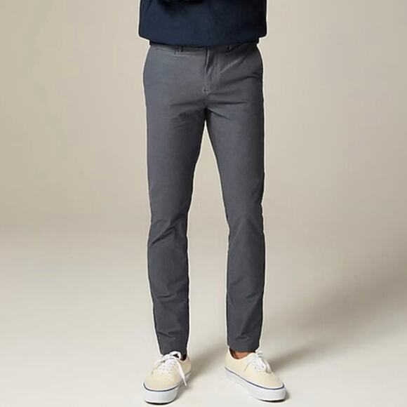 J.Crew Men's 770 Straight Fit Tech Pant Atlantic Slate Gray Size 36x32 NWT - Picture 1 of 10